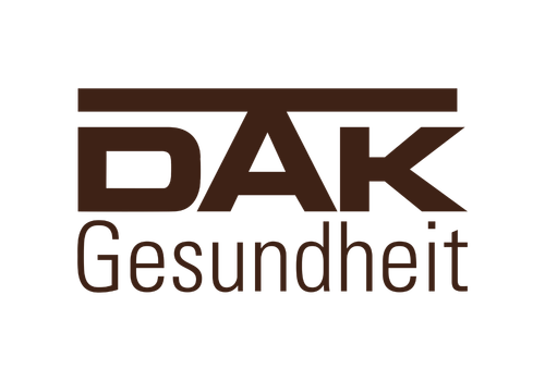 Logo der DAK-Gesundheit, einer gesetzlichen Krankenkasse in Deutschland.